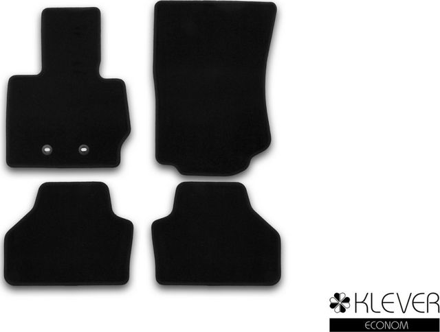 Коврики Klever Econom для салона BMW X3 F25 кроссовер 2010-2017. Артикул KVR01051601200k