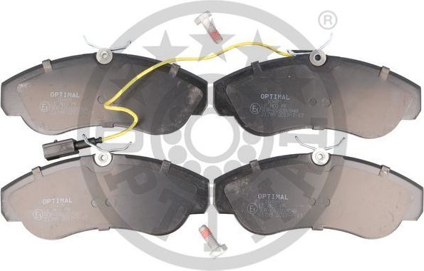 Тормозные колодки Optimal. Артикул 10489