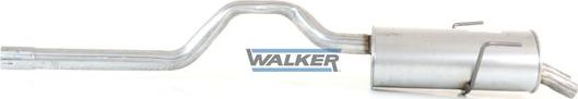 Глушитель Walker задний для Renault Espace III 1998-2002. Артикул 22611