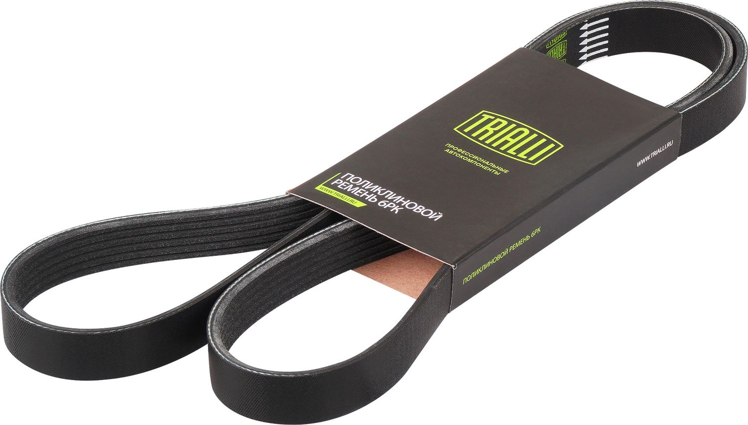 Приводной ремень поликлиновой Trialli (EPDM (Этилен-пропиленовый каучук)). Артикул 6PK1437
