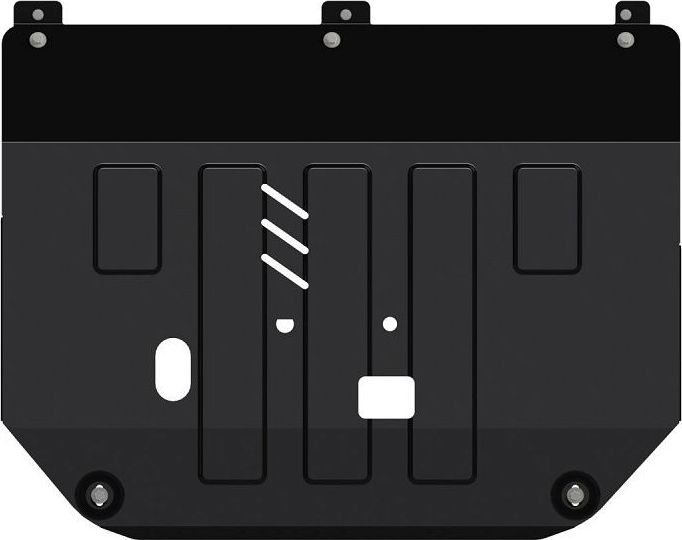 Защита Шериф (2,5 мм) для картера и КПП JAC S5 2018-2021. Артикул 4146