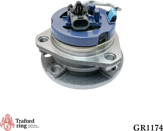 Ступица Opel Astra G (98-) (4 отв. c ABS) (перед. в сборе с подшип.) (Traford Ring). Артикул GR1174