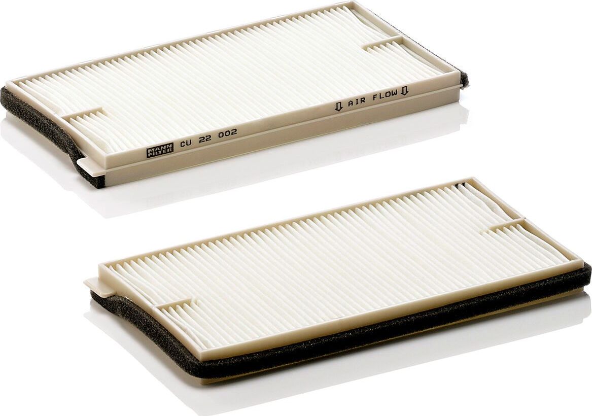 Салонный фильтр Mann-Filter. Артикул CU 22 002-2