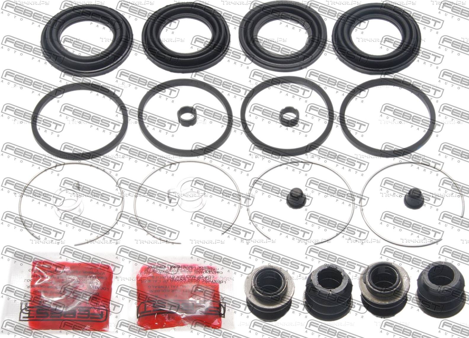 Ремкомплект тормозного суппорта Febest передний для Toyota Altezza 1999-2005. Артикул 0175-JZX110F