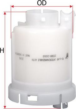 Топливный фильтр Sakura. Артикул FS-1149