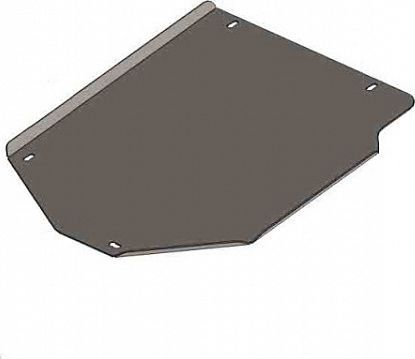 Защита алюминиевая Alfeco для топливного бака (левый) Subaru Forester V 2018-2026. Артикул ALF.22.47al