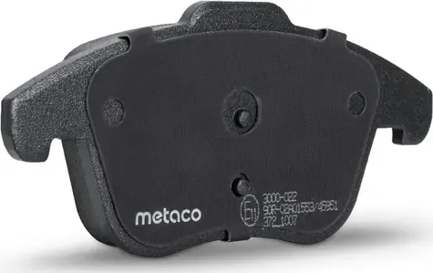 Колодки тормозные FORD/VOLVO MONDEO/KUGA/GALAXY/S80 06- передн. (Metaco). Артикул 3000022
