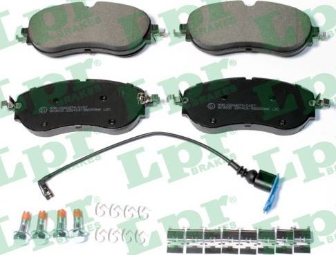 Тормозные колодки LPR. Артикул 05P2259AK
