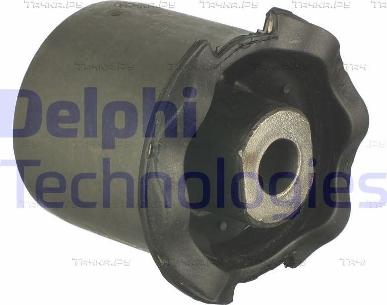 Сайлентблок переднего рычага подвески Delphi задний нижний для Land Rover Discovery III 2004-2009. Артикул TD1377W