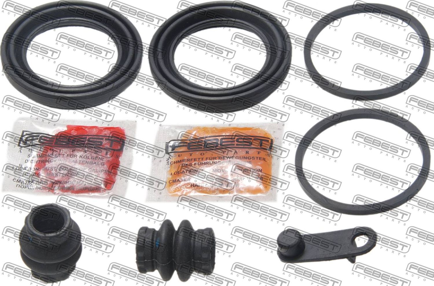 Ремкомплект тормозного суппорта Febest. Артикул 2975-DIIIF