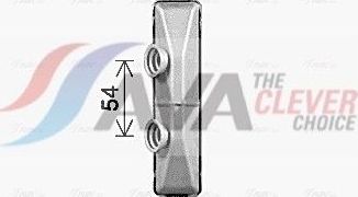 Радиатор отопителя (печки) AVA. Артикул CN6338