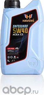 Havens Safeguard SAE 5W40 ACEA C3, API SP, SN PLUS, SN/CF 1L Havens. Артикул HS5W40C31