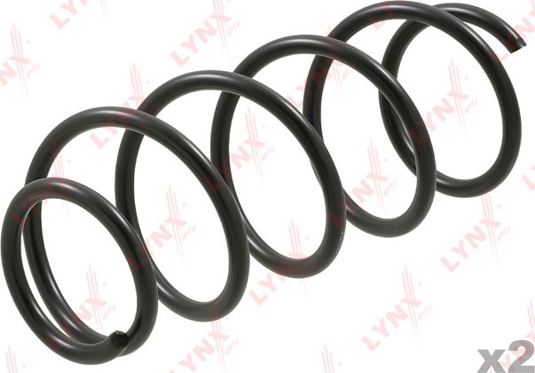 Пружина подвески LYNXauto передняя для Mazda 2 II (DE) 2007-2015. Артикул SC-1584