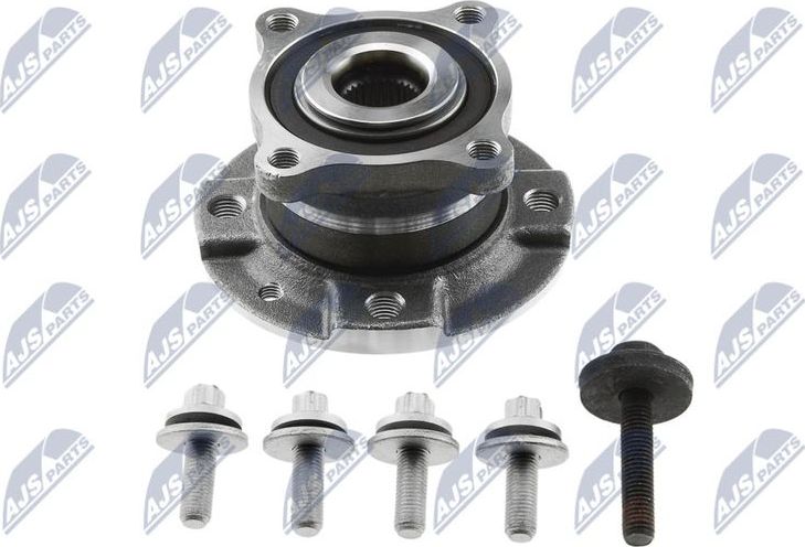 Ступица колеса с интегрированным подшипником NTY для Smart Fortwo III (C453, A453) 2014-2026. Артикул KLT-RE-044