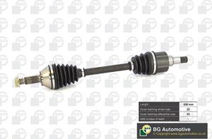 Полуось (привод в сборе, приводной вал) BGA передняя левая для Ford Focus I 1998-2004. Артикул DS2301L