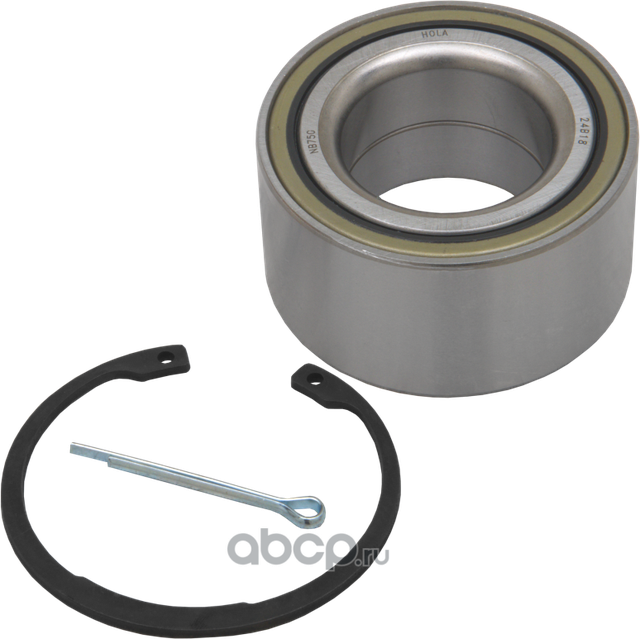 Подшипник ступицы, комплект, задний, подшипник, стопорное кольцо, HYUNDAI Creta 4х4 2016-, Tucson  (Hola). Артикул NB750