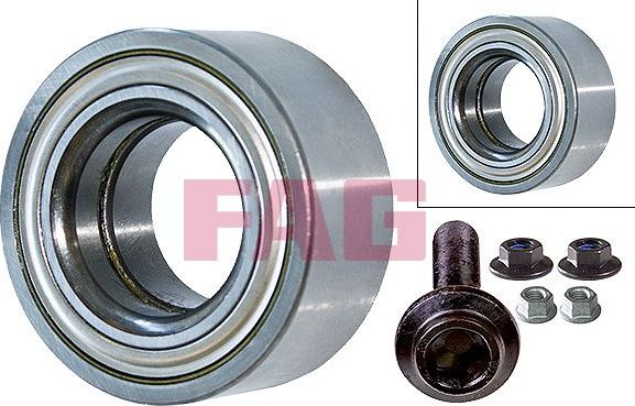 Ступичный подшипник (комплект) Fag передний для Audi A4 I (B5) 1995-2001. Артикул 713 6100 70