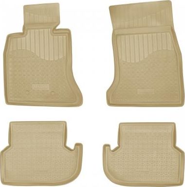 Коврики Норпласт для салона BMW 5 F10 рестайлинг 2013-2016 Бежевые. Артикул NPA00-C07-150Beige