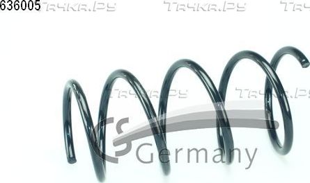 Пружина подвески CS-Germany передняя для Renault Master III 2010-2026. Артикул 14.636.005