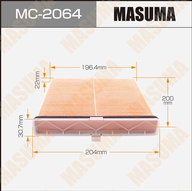 Салонный фильтр Masuma. Артикул MC-2064