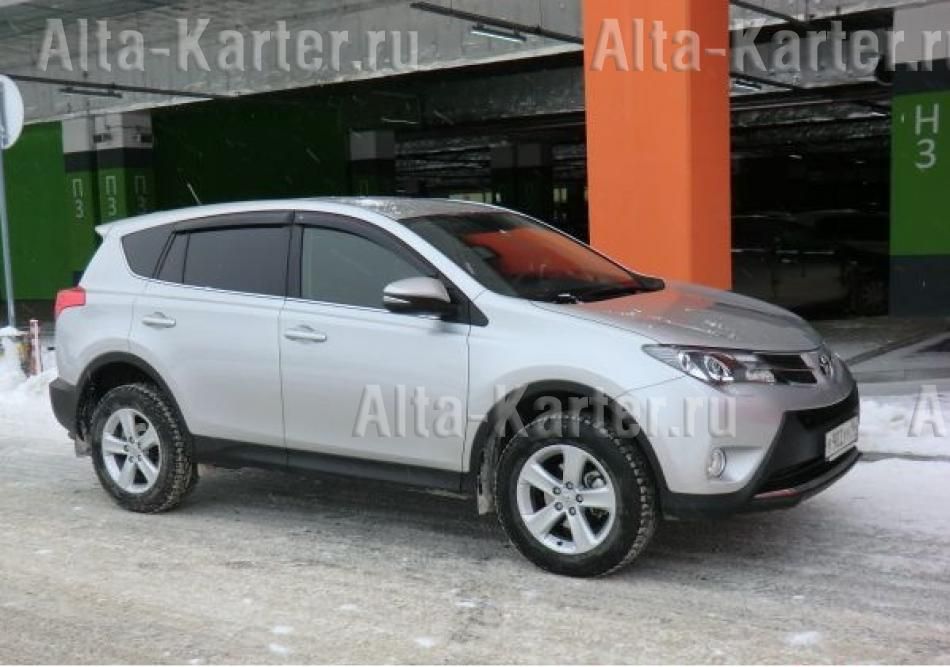 Дефлекторы Cobra Tuning для окон Toyota RAV4 IV 2013-2018. Артикул T26813