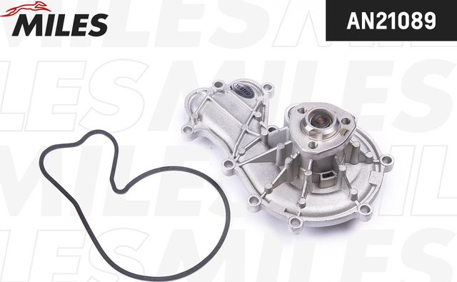 Помпа (водяной насос) Miles для Porsche Cayenne II (958) 2010-2014. Артикул AN21089
