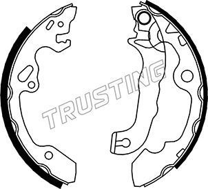 Тормозные колодки Trusting. Артикул 040.146