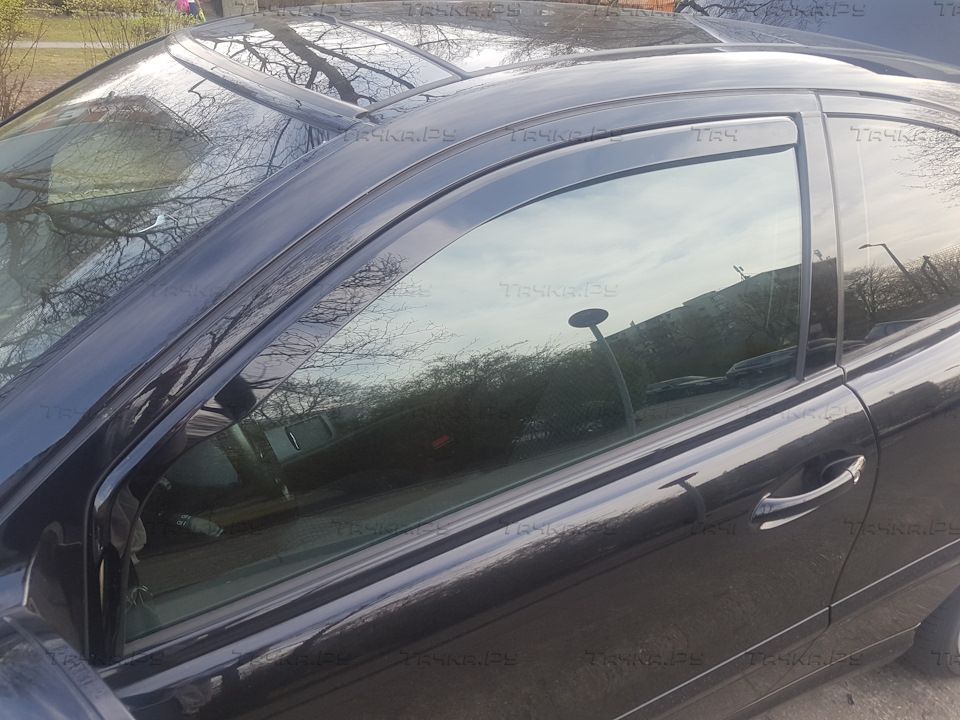 Дефлекторы Heko для окон Mercedes-Benz C-Класс W203 3-дв. 2000-2007. Артикул 23242