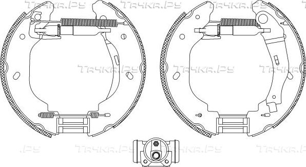 Тормозные колодки Textar Shoe Kit Pro задние для Ford Transit Torneo VII 2006-2014. Артикул 84059100