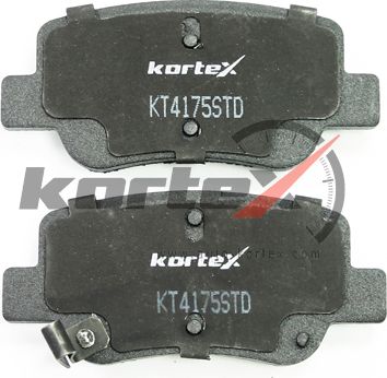 Колодки тормозные TOYOTA Avensis (09-) задние (4шт.) KORTEX. Артикул KT4175STD