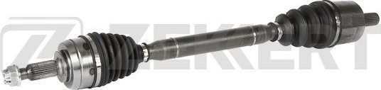 Полуось (привод в сборе, приводной вал) Zekkert. Артикул AW-5572