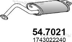Глушитель Asso. Артикул 54.7021