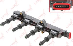 Катушка зажигания LYNXauto для Alfa Romeo 159 2005-2011. Артикул SPL1054