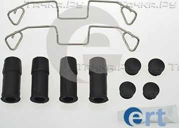 Комплект монтажный колодок тормозных Ford Galaxy 2000-2006, Seat Alhambra 2000-/ ERT. Артикул 420110