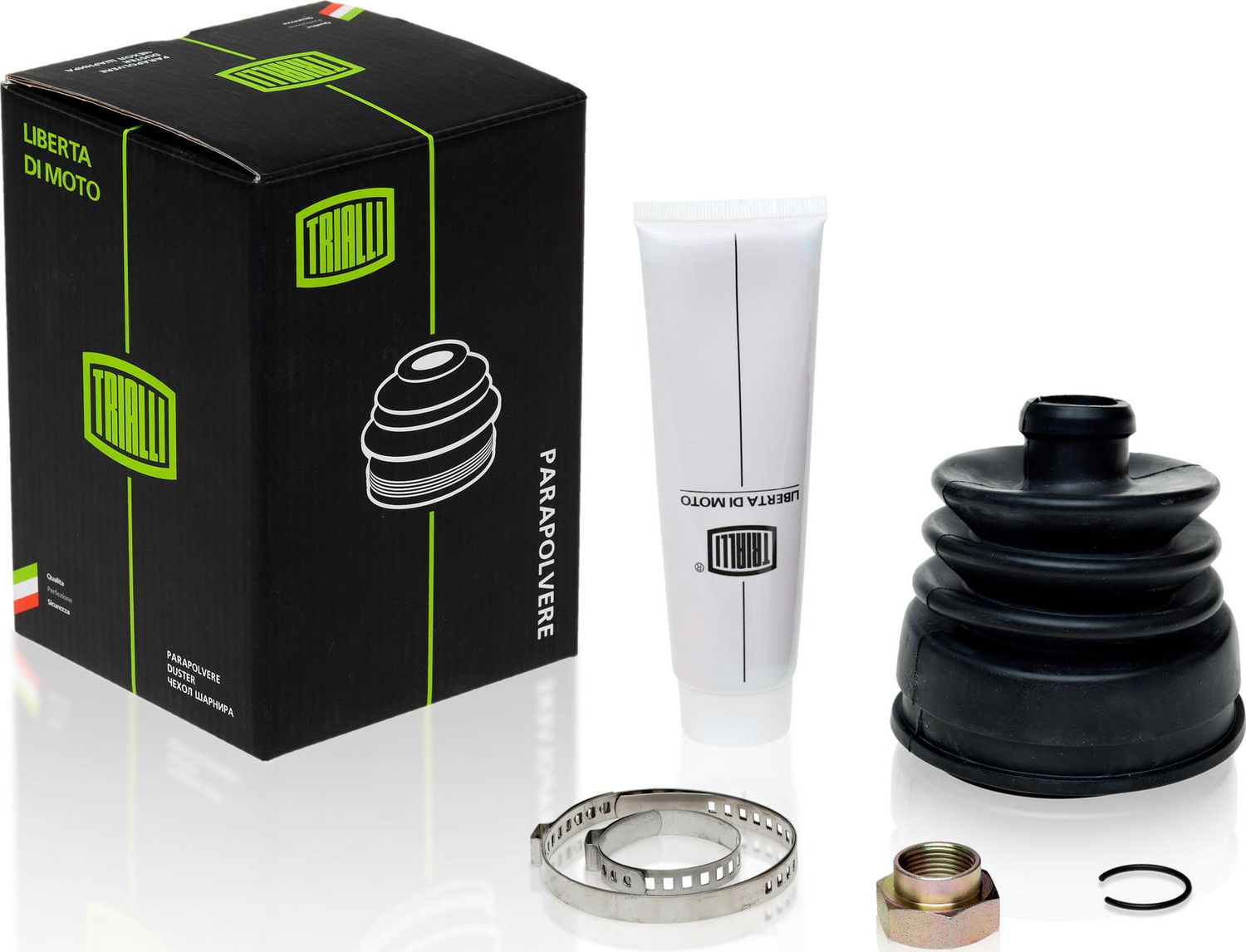 Пыльник ШРУСа наружный Trialli (Неопрен (хлоропреновый каучук)). Артикул FG 233