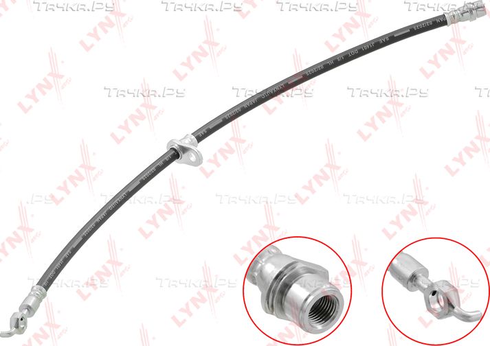 Тормозной шланг LYNXauto для Toyota ISis I 2004-2014. Артикул BL-3711