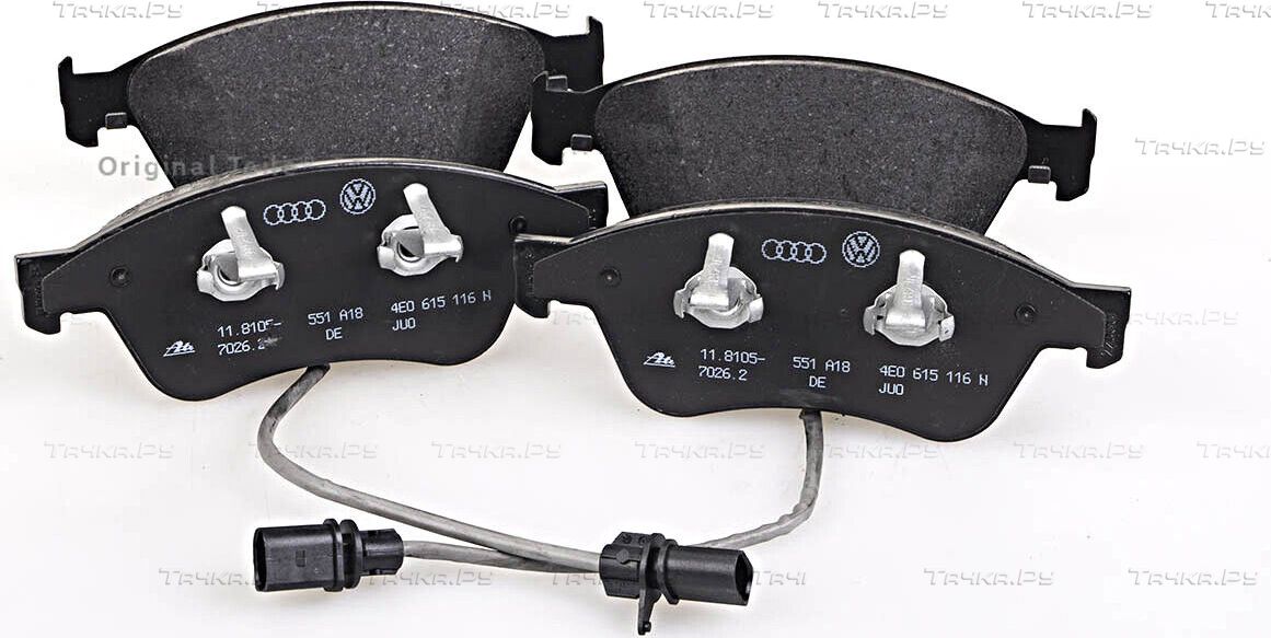 Тормозные колодки VAG передние для Audi S6 III (C6) 2006-2011. Артикул 4E0698151J