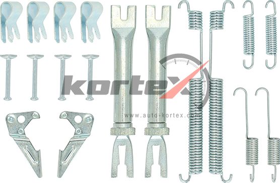 Ремкомплект VW Polo (10-) колодок тормозных задних KORTEX. Артикул KBD018