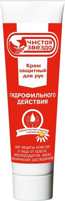 Крем защитный PINGO Чистая звезда для рук гидрофильного действия 100мл. Артикул 85080-0