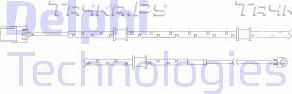 Датчик износа тормозных колодок  Delphi. Артикул LZ0252