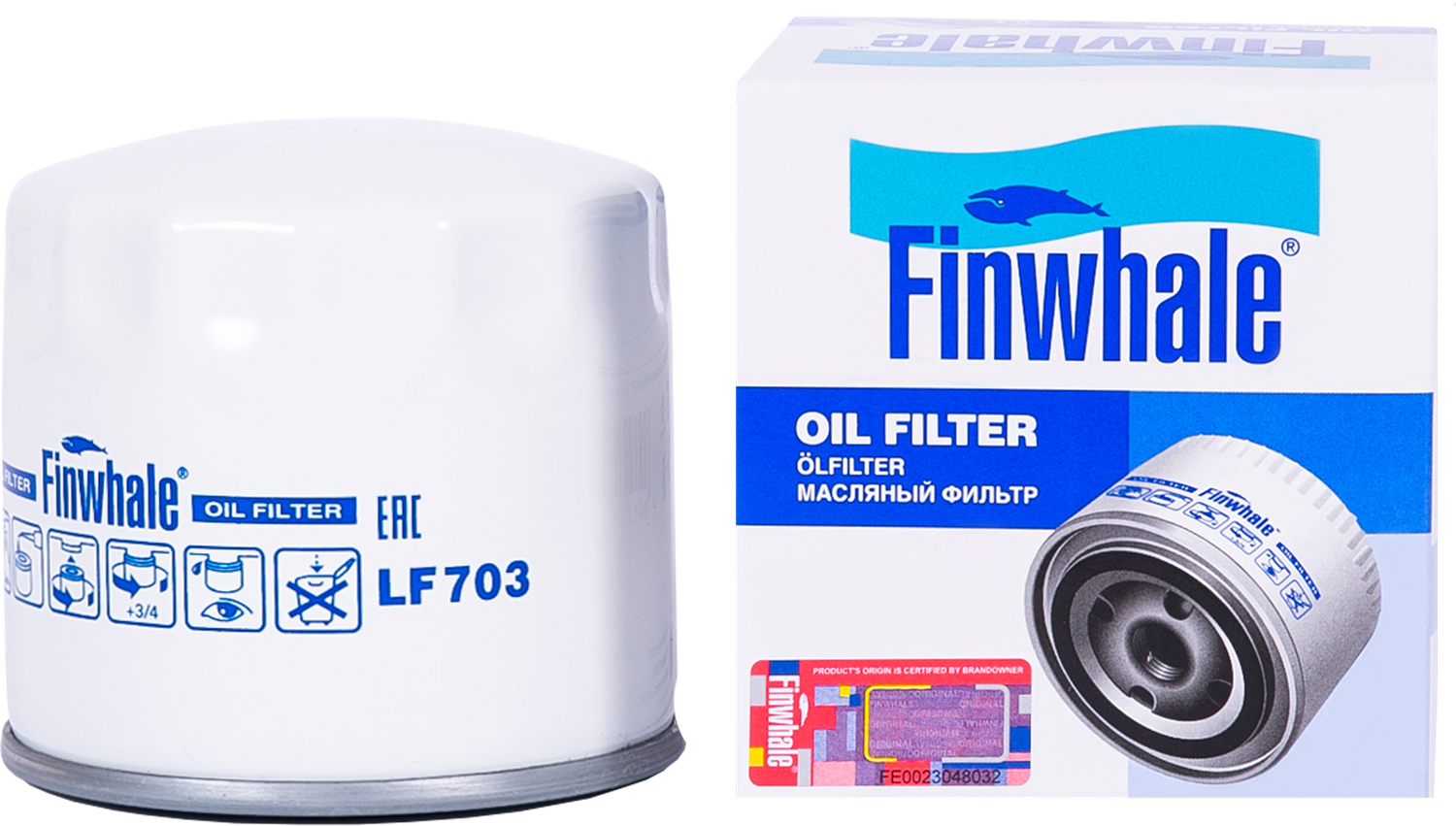 Масляный фильтр Finwhale. Артикул LF703