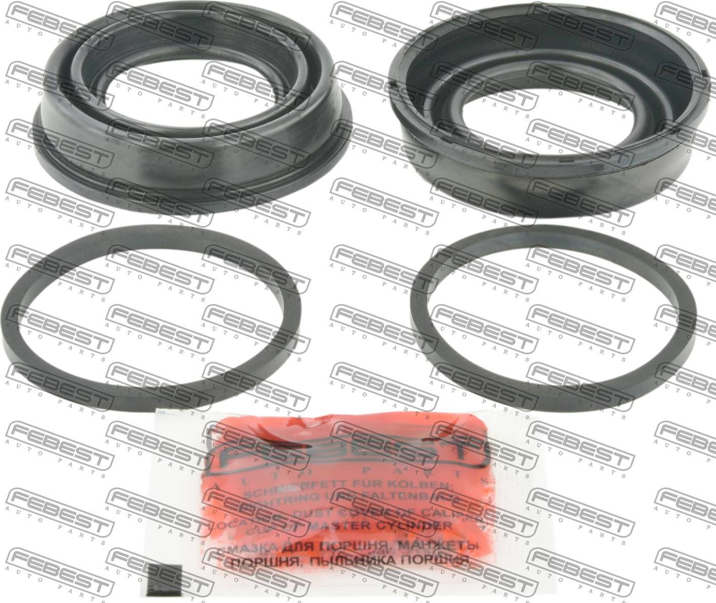 Ремкомплект тормозного суппорта Febest. Артикул 1775-A6F