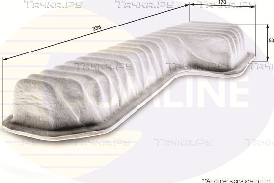Воздушный фильтр Comline для Toyota Mark II IX (X110) 2000-2007. Артикул CTY12055