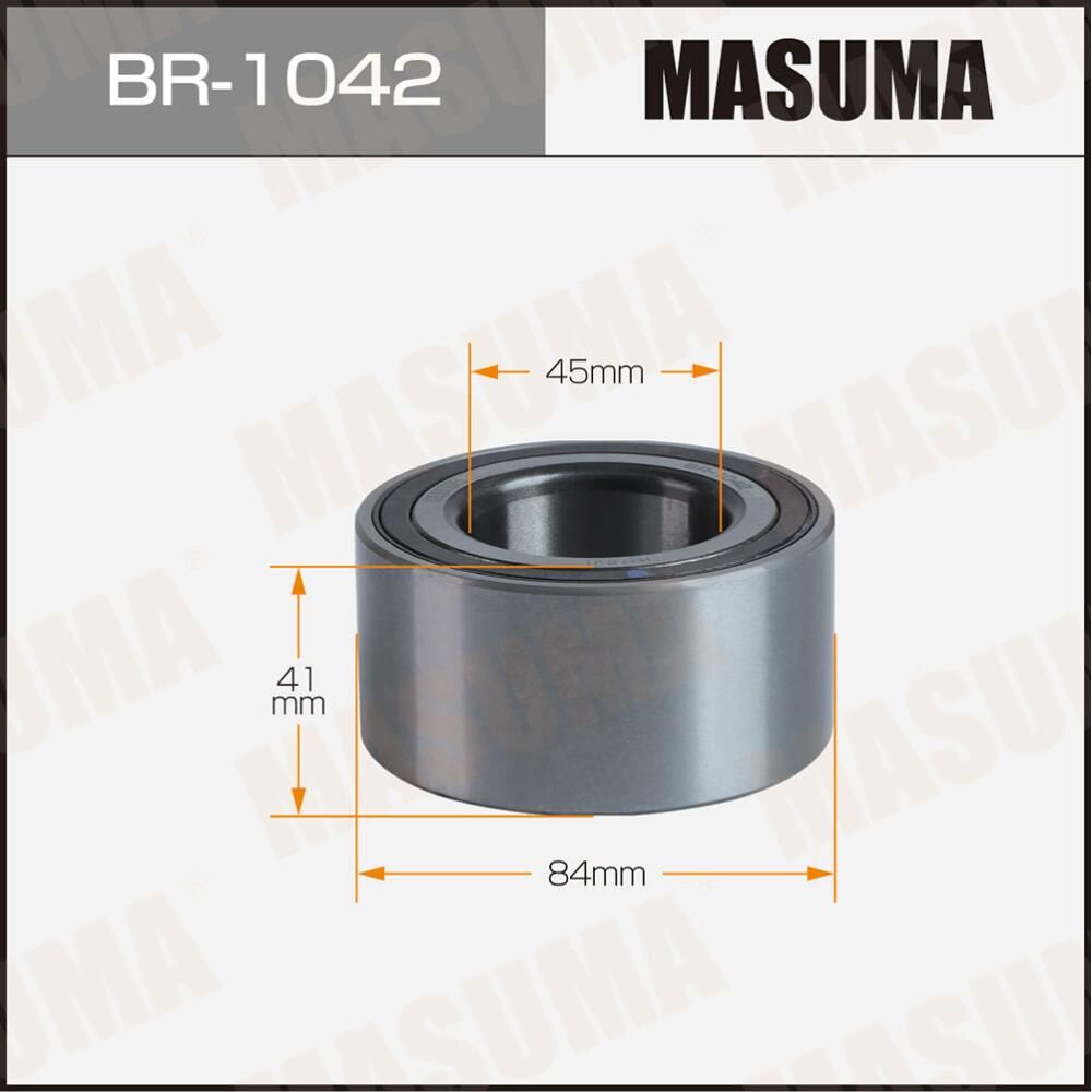 Подшипник ступичный MASUMA, HYUNDAI SANTA FE 00-06 front. Артикул BR1042