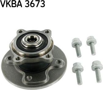 Ступичный подшипник (комплект) SKF. Артикул VKBA 3673