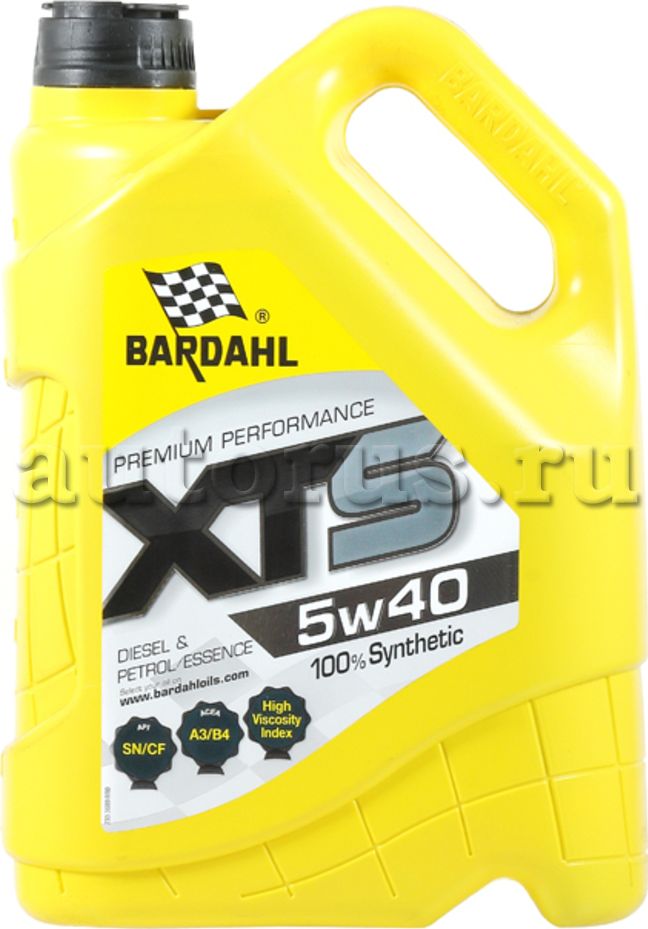 Моторное масло XTS 5W40 син. (5л) (Bardahl). Артикул 36893