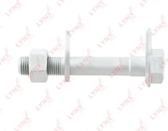 Болт подвески эксцентриковый (комплект с шайбой  гайкой) VW Transporter IV 90> (Lynxauto). Артикул fs-1091