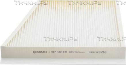 Салонный фильтр Bosch. Артикул 1 987 432 081