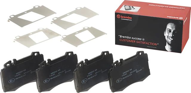 Тормозные колодки Brembo передние для Mercedes-Benz M-Класс I (W163) 1998-2005. Артикул P 50 041