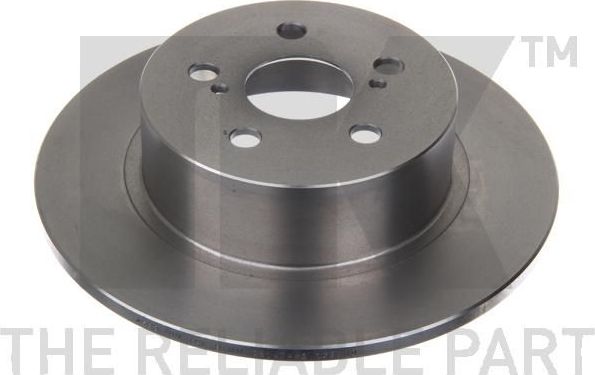 Тормозной диск NK задний для Toyota Avensis I 2001-2003. Артикул 204593